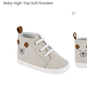 NWT - Carter’s | Baby High-Top Soft Sneaker (9-12mo/Size 4)